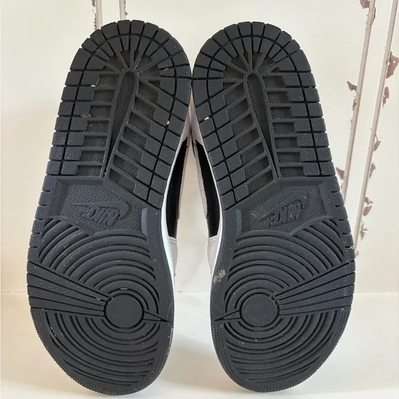 Nike Air Jordan 1 Mid Split Panda Black Size 9.5 - Picture 8 of 8